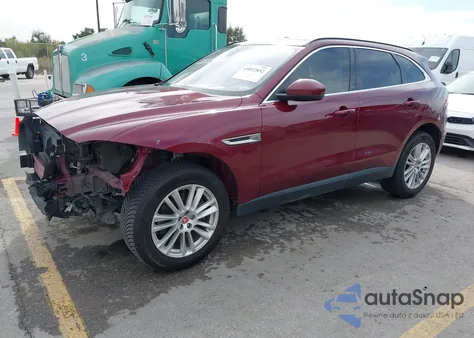 2017 Jaguar F-Pace 35T Prestige z USA, uszkodzony, nr VIN SADCK2BV2HA489538